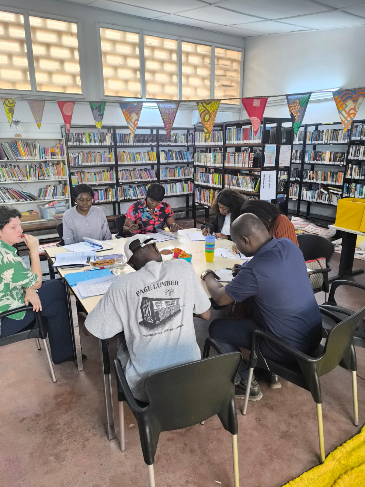 Twee dagen teacher training in Kinshasa